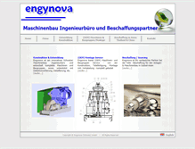 Tablet Screenshot of engynova.com